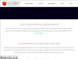 Sites similar to hackbrightacademy.com