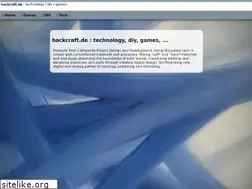 Sites similar to hackcraft.de