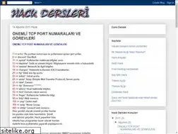 Sites similar to hackdersleri.blogspot.com