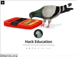 Sites similar to hackeducation.com