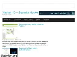 Sites similar to hacker10.com
