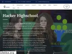 Sites similar to hackerhighschool.org