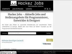 Sites similar to hackerjobs.de
