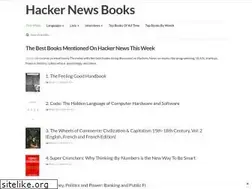 Sites similar to hackernewsbooks.com
