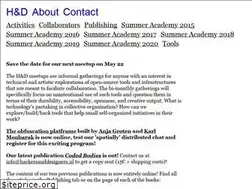 Sites similar to hackersanddesigners.nl
