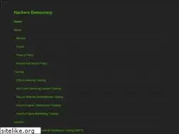 Sites similar to hackersdemocracy.com
