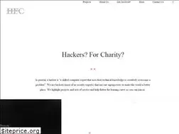 Sites similar to hackersforcharity.org