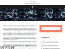 Sites similar to hackertor.com