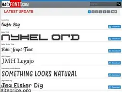 Sites similar to hackfonts.com