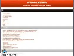 Sites similar to hackinfo.nl