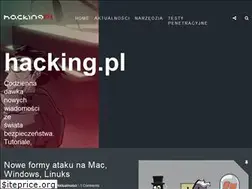 Sites similar to hacking.pl