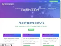 Sites similar to hackinggame.com.nu