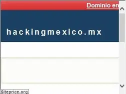 Sites similar to hackingmexico.mx
