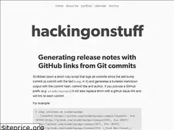 Sites similar to hackingonstuff.net