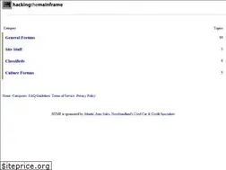 Sites similar to hackingthemainframe.com