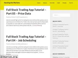 Sites similar to hackingthemarkets.com