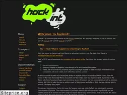 Sites similar to hackint.org