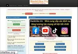 Sites similar to hacklike.vn