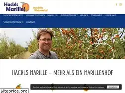 Sites similar to hackls-marille.at