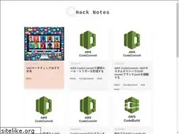 Sites similar to hacknotes.jp