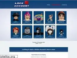 Sites similar to hackrobloxaccount.com