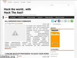 Sites similar to hacktheass.blogspot.com