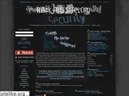 Sites similar to hackthissite.org