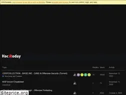 Sites similar to hacktoday.io