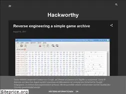 Sites similar to hackworthy.blogspot.com