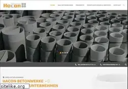 Sites similar to hacon-beton.de
