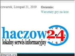 Sites similar to haczow24.pl
