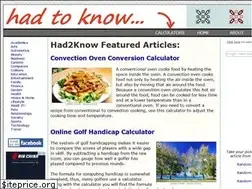 Sites similar to had2know.com