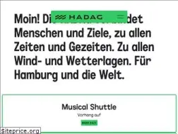 Sites similar to hadag.de