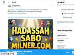 Sites similar to hadassahsabomilner.com