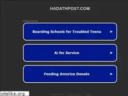 Sites similar to hadathpost.com
