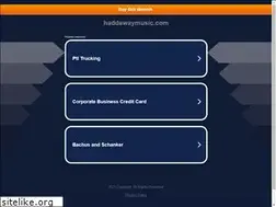 Sites similar to haddawaymusic.com