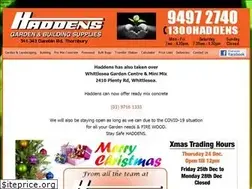 Sites similar to haddens.com.au