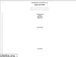 Sites similar to haddensflowers.net