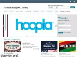 Sites similar to haddonheightslibrary.com