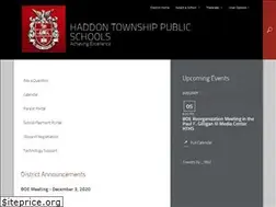 Sites similar to haddontwpschools.com