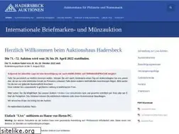 Sites similar to hadersbeck-auktionen.com