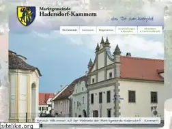 Sites similar to hadersdorf-kammern.at