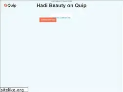 Sites similar to hadi-beauty.quip.com