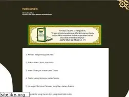 Sites similar to haditsarbain.com