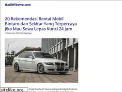Sites similar to hadiwibowo.com