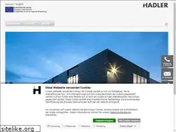 Sites similar to hadler-gmbh.de