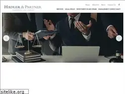 Sites similar to hadlerpartner.com