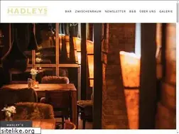 Sites similar to hadleys.de