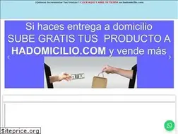 Sites similar to hadomicilio.com