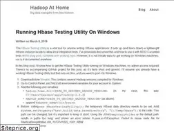 Sites similar to hadoopathome.co.uk